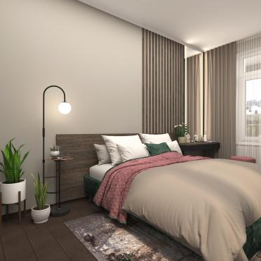 Интерьер спальни cветильниками над кроватью  смотреть на Basicdecor