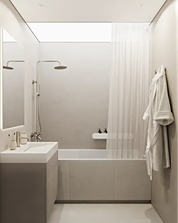 Интерьер ванной  смотреть на Basicdecor