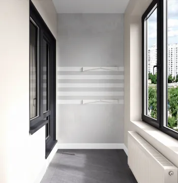 Интерьер балкона с балконом  смотреть на Basicdecor