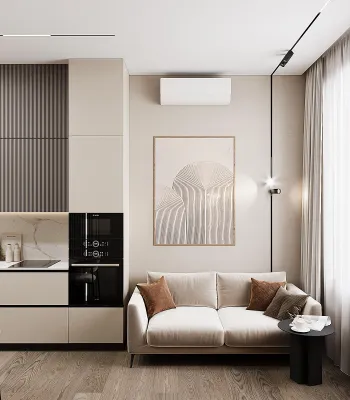 Интерьер гостиной  смотреть на Basicdecor