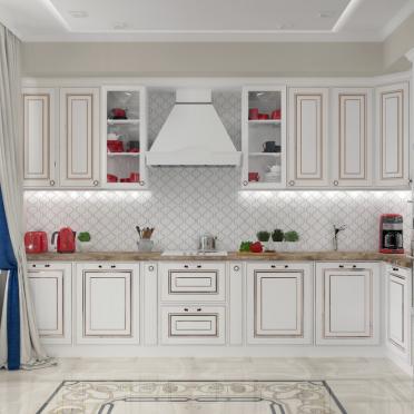 Интерьер кухни в неоклассике смотреть на Basicdecor
