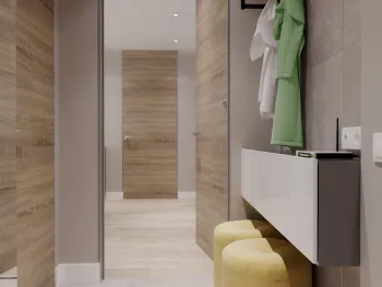 Интерьер прихожей в современном стиле смотреть на Basicdecor