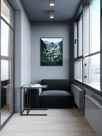 Интерьер балкона  смотреть на Basicdecor