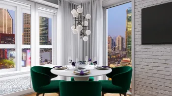 Интерьер столовой в современном стиле смотреть на Basicdecor