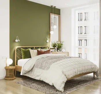 Интерьер спальни  смотреть на Basicdecor