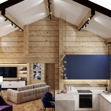 Интерьер гостиной  смотреть на Basicdecor