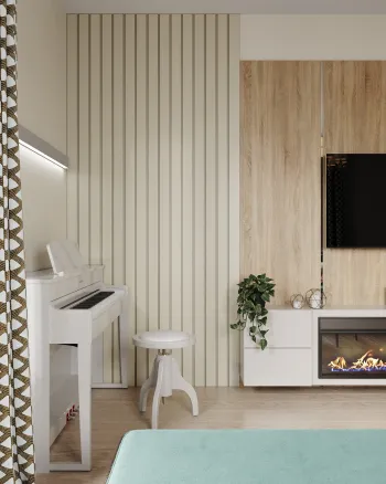 Интерьер гостиной  смотреть на Basicdecor
