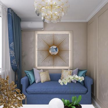 Интерьер спальни с аркой  смотреть на Basicdecor