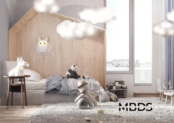Интерьер детской в скандинавском стиле смотреть на Basicdecor