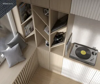 Интерьер гостиной  смотреть на Basicdecor