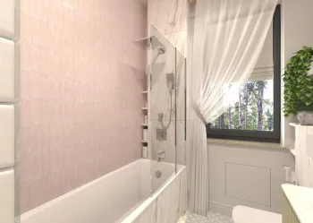 Интерьер ванной  смотреть на Basicdecor