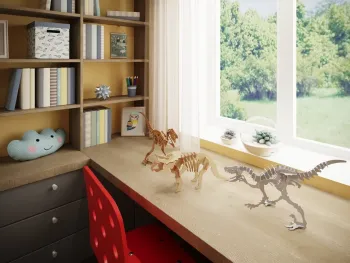 Интерьер детской в современном стиле смотреть на Basicdecor