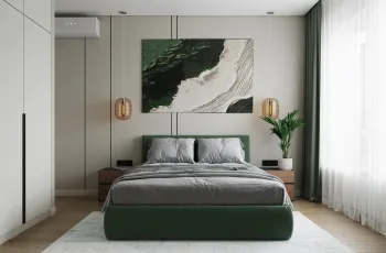 Интерьер спальни  смотреть на Basicdecor