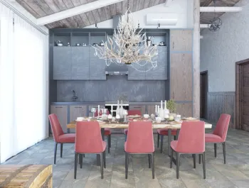 Интерьер кухни в стиле кантри смотреть на Basicdecor