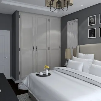Интерьер спальни в неоклассике смотреть на Basicdecor