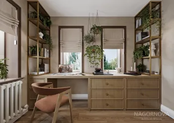 Интерьер с жалюзи  смотреть на Basicdecor