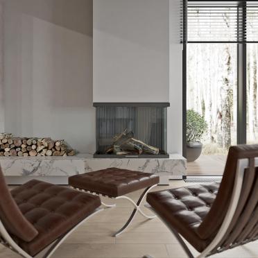 Интерьер гостиной  смотреть на Basicdecor
