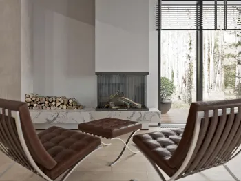 Интерьер гостиной  смотреть на Basicdecor