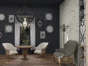 Интерьер в стиле лофт и винтажном смотреть на Basicdecor