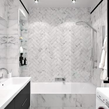 Интерьер ванной в неоклассике смотреть на Basicdecor