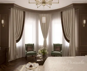 Интерьер спальни в неоклассике смотреть на Basicdecor