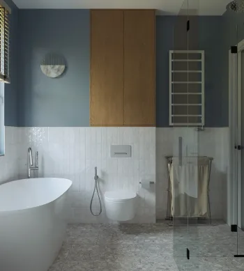 Интерьер ванной  смотреть на Basicdecor