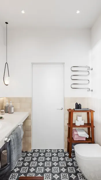 Интерьер ванной в современном стиле смотреть на Basicdecor