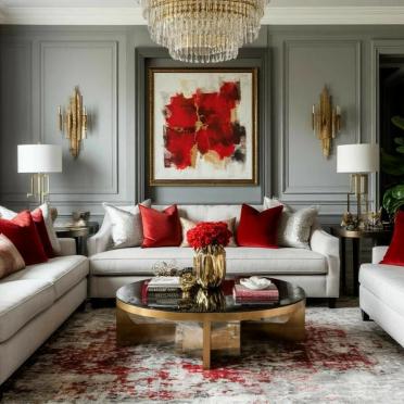 Интерьер гостиной  смотреть на Basicdecor