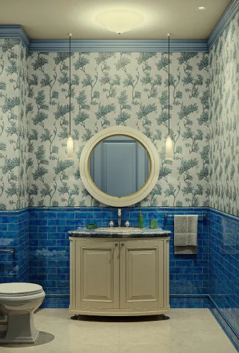 Интерьер ванной  смотреть на Basicdecor
