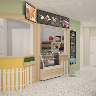Интерьер кафе и ресторана в современном стиле смотреть на Basicdecor