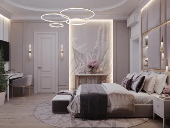 Интерьер спальни  смотреть на Basicdecor