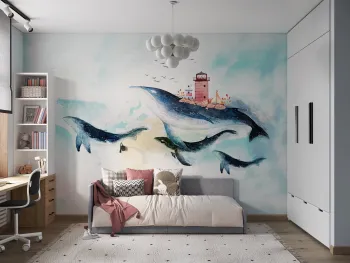 Интерьер детской в современном стиле и морском смотреть на Basicdecor