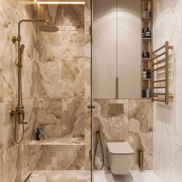 Интерьер ванной  смотреть на Basicdecor