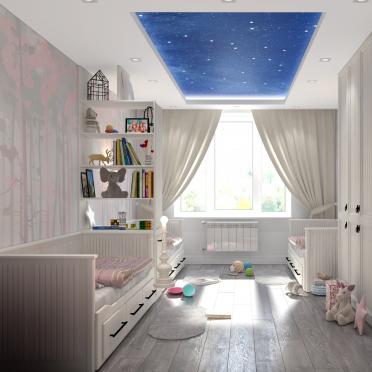 Интерьер детской  смотреть на Basicdecor
