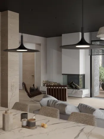 Интерьер гостиной  смотреть на Basicdecor