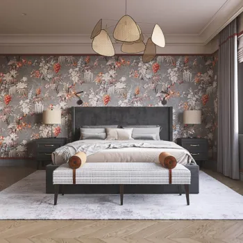 Интерьер спальни  смотреть на Basicdecor