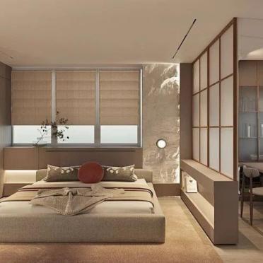 Интерьер с жалюзи  смотреть на Basicdecor