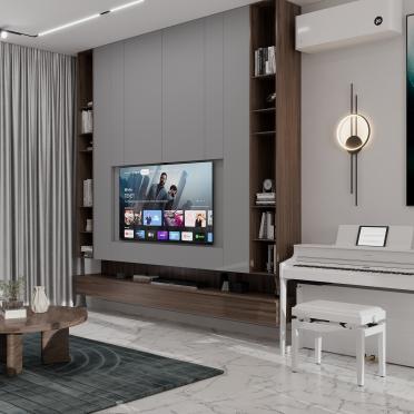 Интерьер гостиной  смотреть на Basicdecor