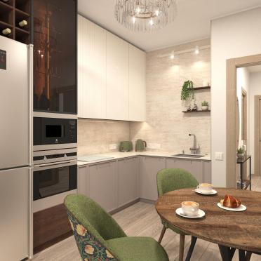 Интерьер кухни  смотреть на Basicdecor
