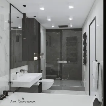 Интерьер ванной  смотреть на Basicdecor