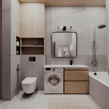 Интерьер ванной  смотреть на Basicdecor