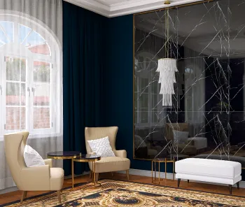 Интерьер гостиной  смотреть на Basicdecor