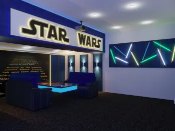 Интерьер c подсветкой  смотреть на Basicdecor