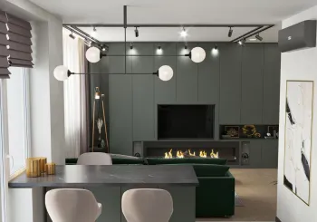 Интерьер столовой в современном стиле смотреть на Basicdecor