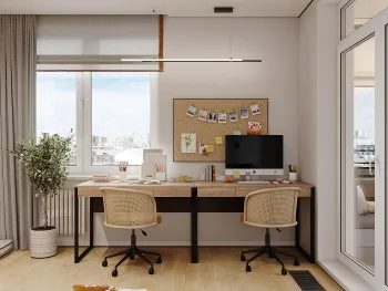 Интерьер кабинета  смотреть на Basicdecor