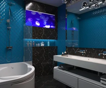 Интерьер ванной  смотреть на Basicdecor