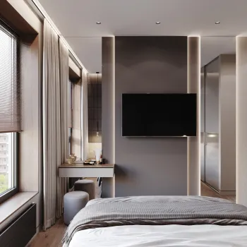 Интерьер спальни  смотреть на Basicdecor