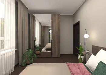 Интерьер спальни  смотреть на Basicdecor