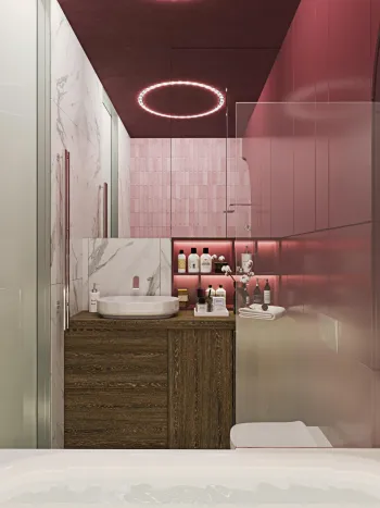 Интерьер ванной  смотреть на Basicdecor