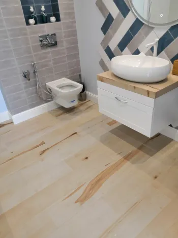 Интерьер ванной в скандинавском стиле смотреть на Basicdecor